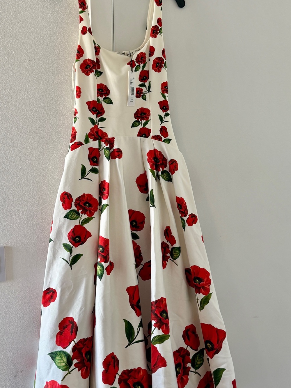 Alice + Olivia Adley Summer Poppy Dress Size 0 | SU26 | Retail $795 - Picture 9 of 11